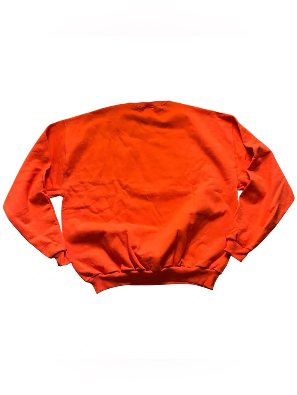 Pleasant Shade Halloween Crewneck Sweatshirt Womens XL Extra Large Orange Cats